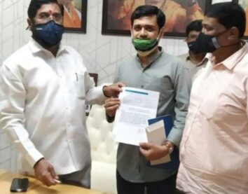 आदरणीय मुख्यमंत्री यांना निवेदन दिले